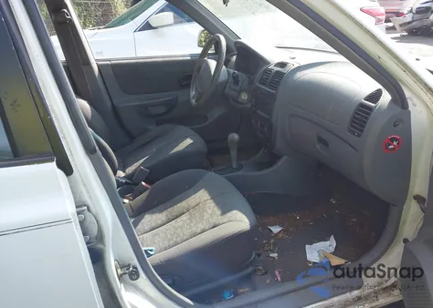 2005 Hyundai Accent Gls из США, поврежденный, VIN KMHCG45C85U598336